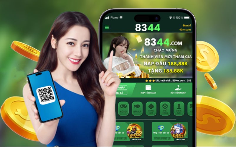Hình ảnh quảng cáo của v9bet hiển thị nền tảng và các lợi ích